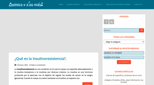 quimicayalgomas.com