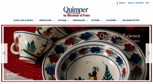 quimperfrenchpottery.com
