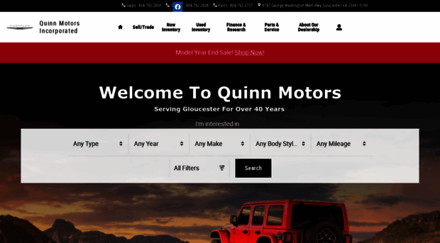 quinnmotorschryslerdodgejeep.com