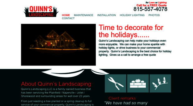 quinnslandscaping.com