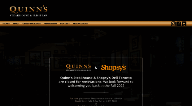 quinnssteakhouse.com