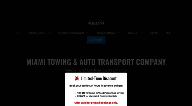 quintanatransportservices.com