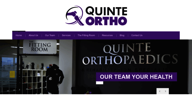 quinteortho.com