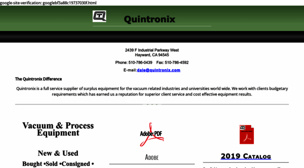 quintronix.com