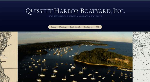 quissettharborboatyard.com