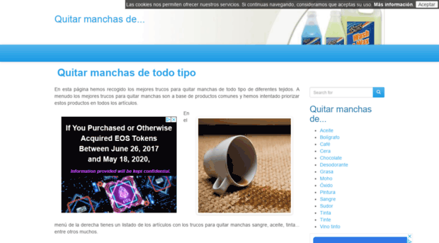 quitarmanchasde.com
