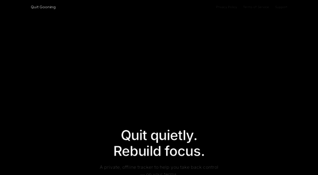 quitgooning.site