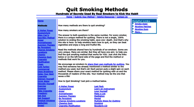 quitsmokingmethods.com