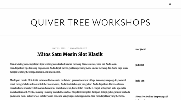 quivertreeworkshops.com