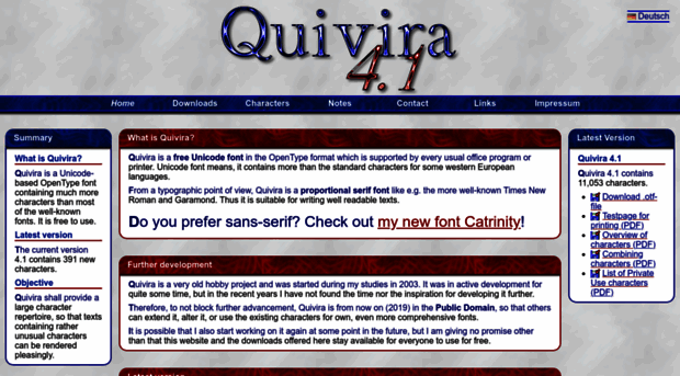 quivira-font.com