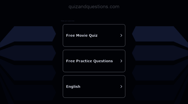 quizandquestions.com