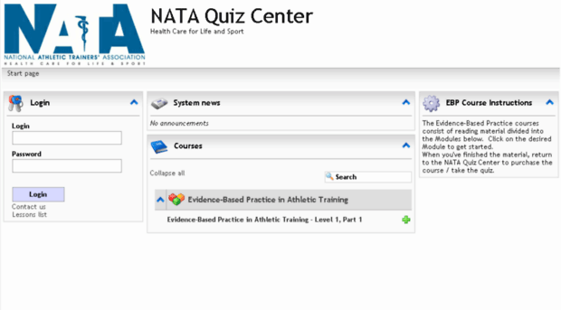 quizcenter.nata.org