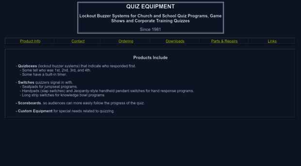 quizequipment.com