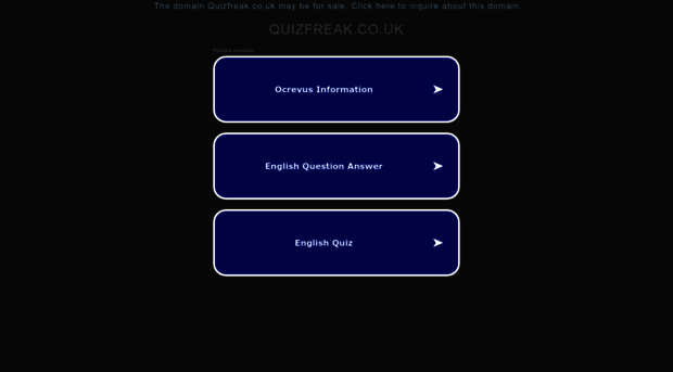 quizfreak.co.uk