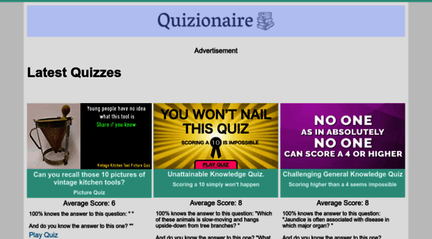 quizionaire.org