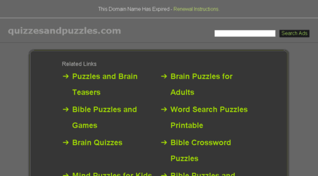 quizzesandpuzzles.com