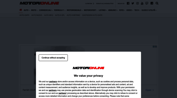 quotazioni-auto-usate.motorionline.com