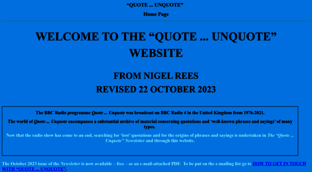 quote-unquote.org.uk