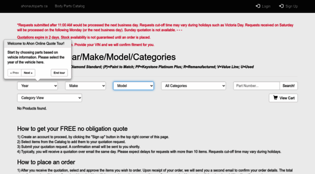 quote.ahonautoparts.ca