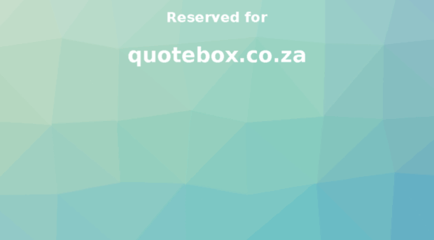 quotebox.co.za