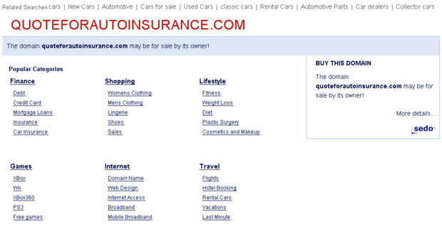 quoteforautoinsurance.com