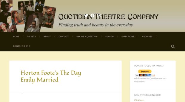 quotidiantheatre.org