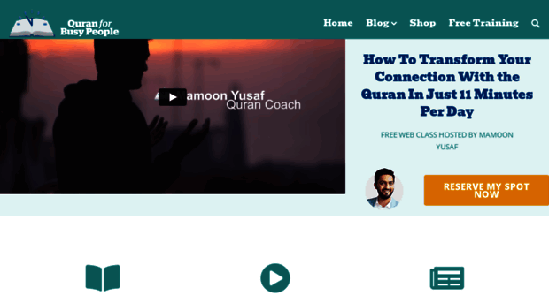 quranforbusypeople.com