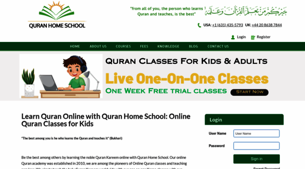 quranhomeschool.com