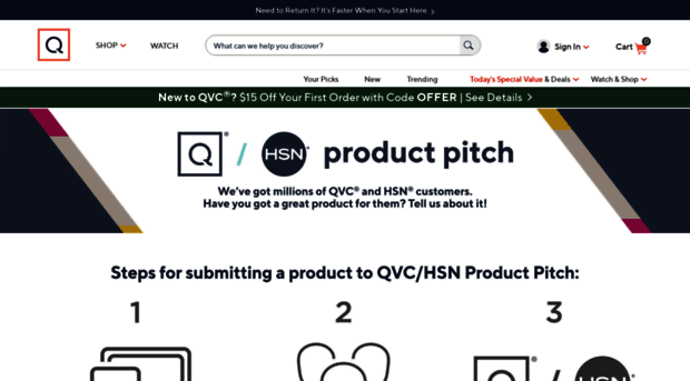 qvchsnproductpitch.com