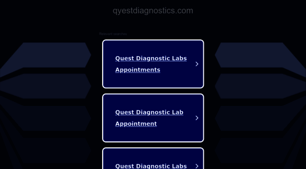 qyestdiagnostics.com