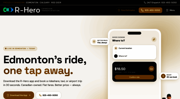 r-hero.ca - Edmonton Rideshare — Drivers E... - R Hero