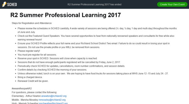 r2summerprofessionallearning2017.sched.com