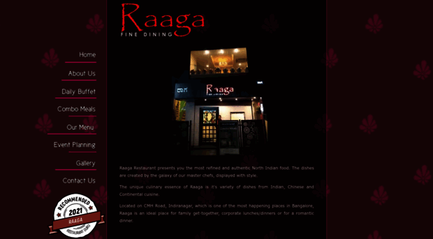 raagarestaurant.in