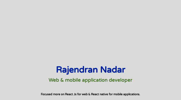 raajnadar.in