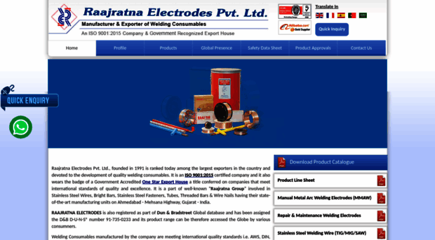 raajratnaelectrodes.com