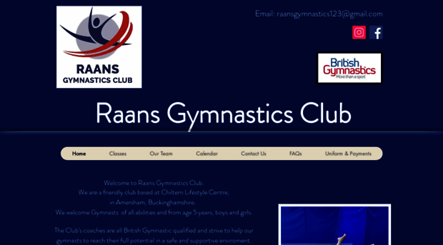 raansgymnastics.org.uk