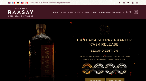 raasaydistillery.com