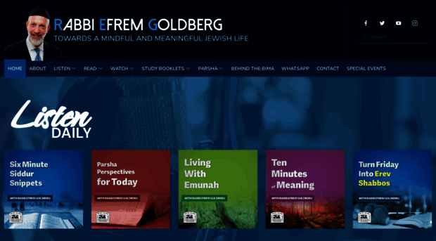 rabbiefremgoldberg.org