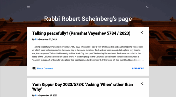 rabbischeinberg.blogspot.com