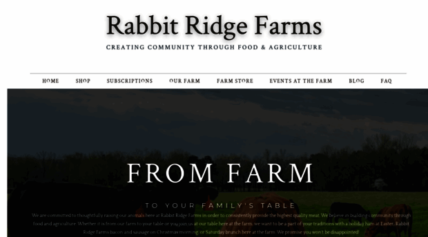 rabbitridgefarm.com