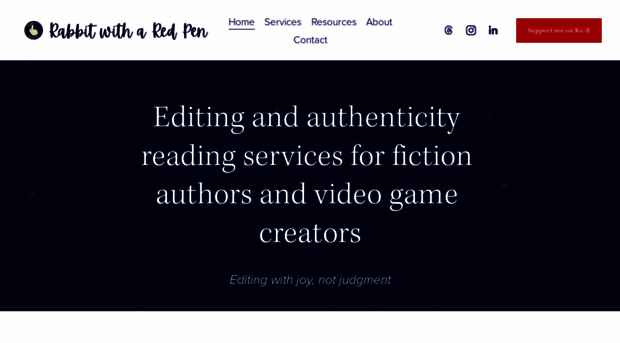 rabbitwitharedpen.com