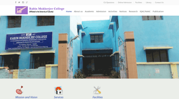 rabinmukherjeecollege.org