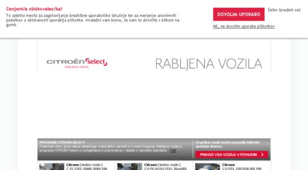 rabljena.citroen.si