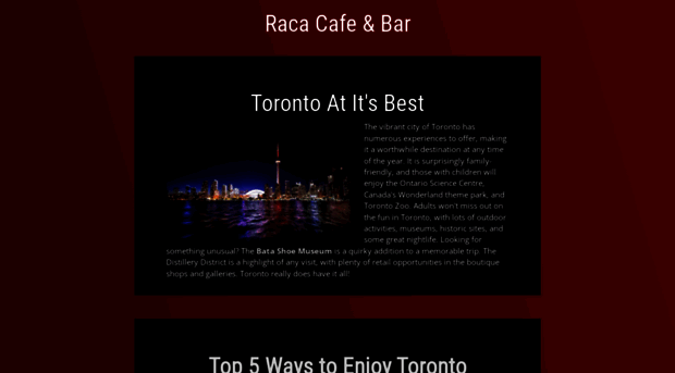 racacafeandbar.com