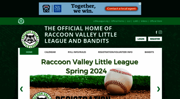 raccoonvalleylittleleague.com