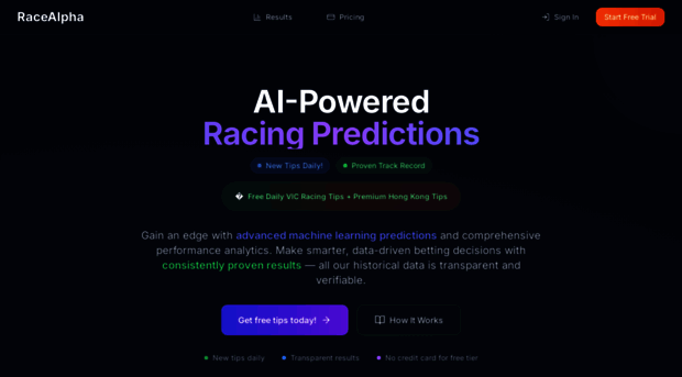 racealpha.com