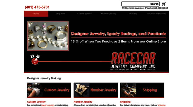 racecarjewelry.com