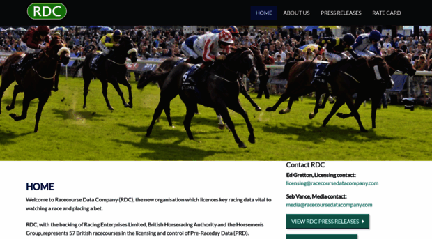 racecoursedatacompany.com