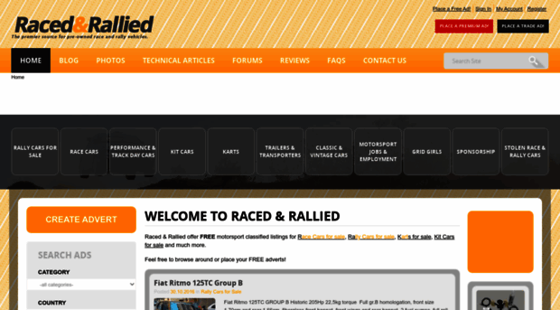 racedandrallied.com