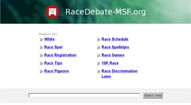 racedebate-msf.org